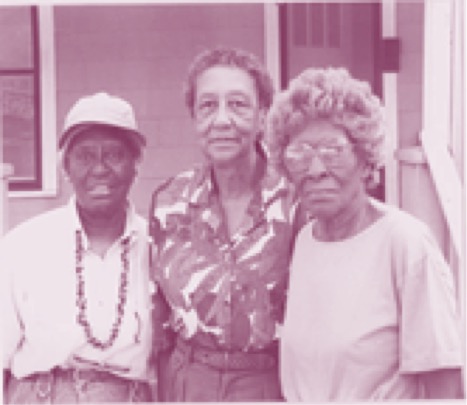 Jewell Hodges, Otha McDuff and Webbie Young, founders and former board members.